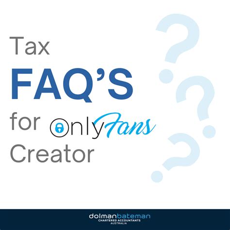 OnlyFans Tax FAQ: Your Questions Answered